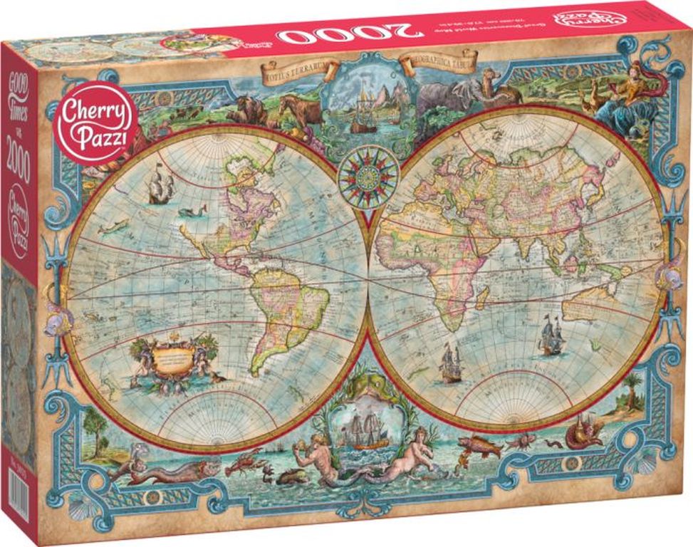 Great Discoveries World Map